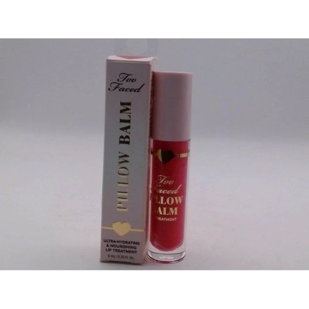 Too Faced Pillow Balm Hydrating Lip Balm Color:Juicy Watermelon Kiss, BNIB